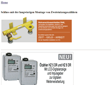 Tablet Screenshot of braunmesstechnik.de